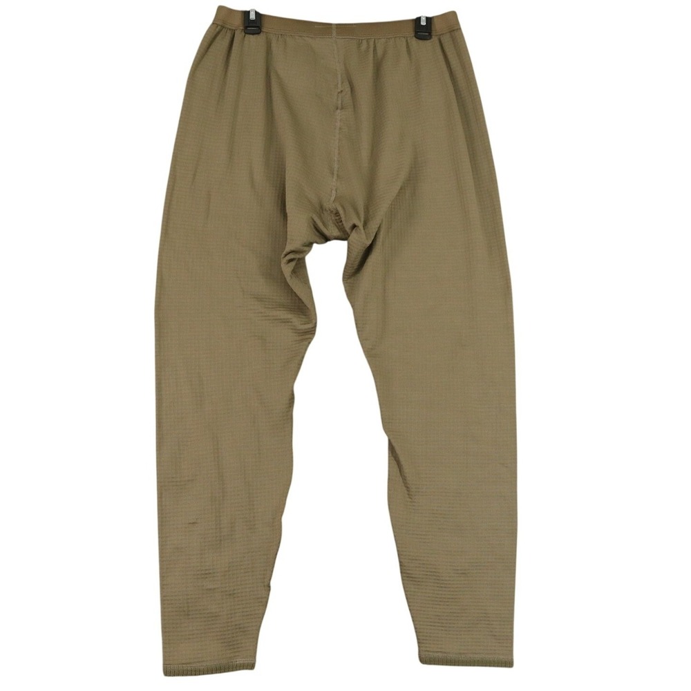 USGI ECWCS Gen III Level 2 Polartec Grid Fleece Thermal Base Layer Pant L Coyote